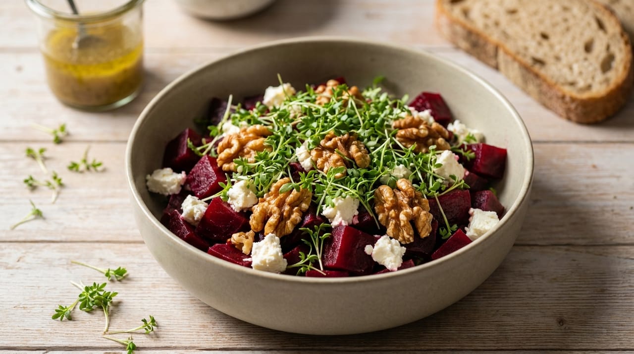 Rote Bete Salat: Schnelles Rezept mit 3 genialen Varianten