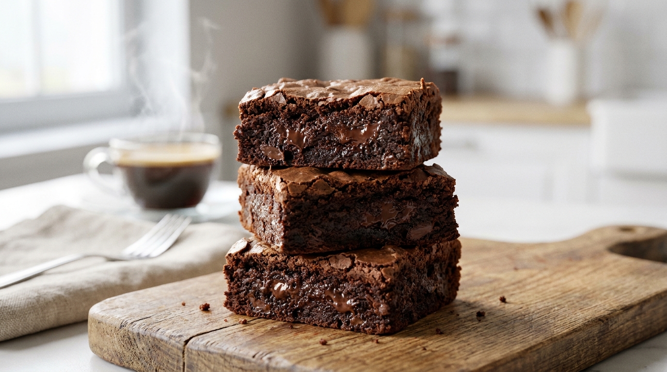 Brownierezept: Saftig & fudgy in nur 30 Minuten
