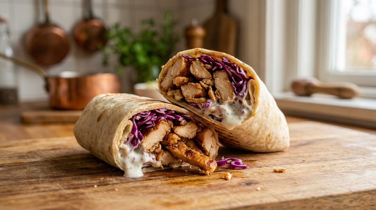 Schawarma Rezept: Hähnchen aus der Pfanne in 30 Min.