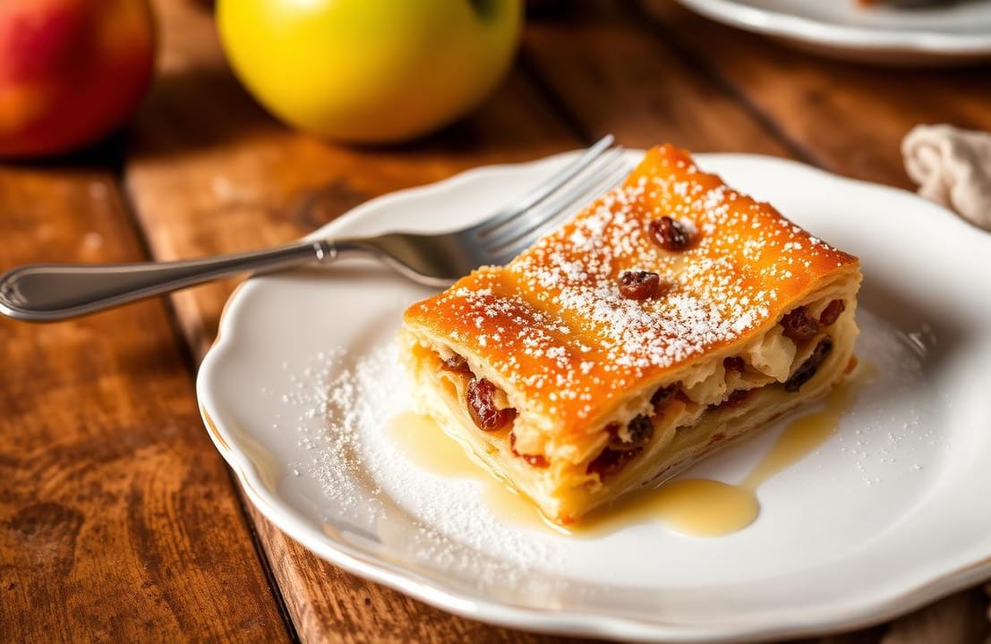 Klassischer Apfelstrudel