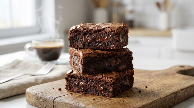 Brownierezept: Saftig & fudgy in nur 30 Minuten