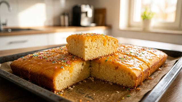 Fantakuchen vom Blech: So wird er garantiert saftig